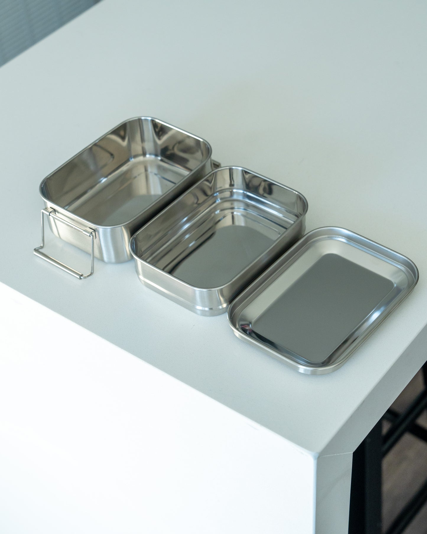 Double Layer Stainless Steel Lunch Bento Box