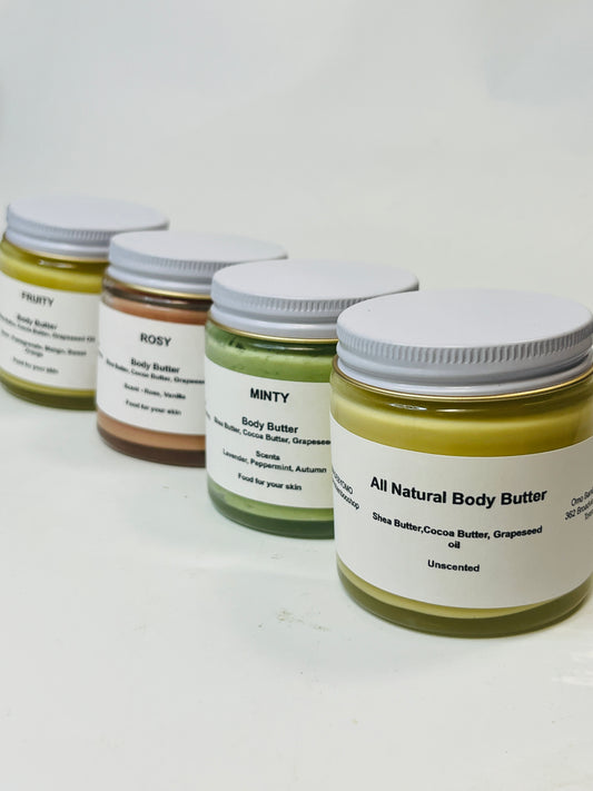 Body Butter l Small Batch Body Butters | Handmade Body Butter l Jar 110g 3.8oz